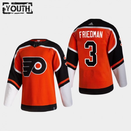 Philadelphia Flyers Trikot Mark Friedman 3 2020-21 Reverse Retro Authentic - Kinder